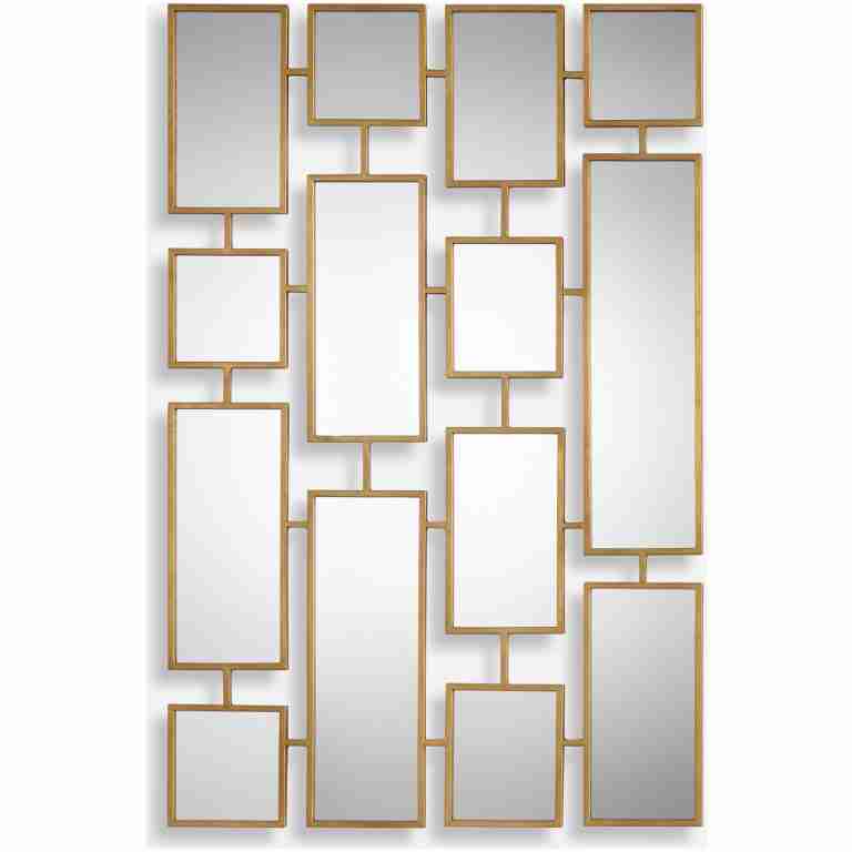 Kennon-Forged Gold Rectangles Mirror