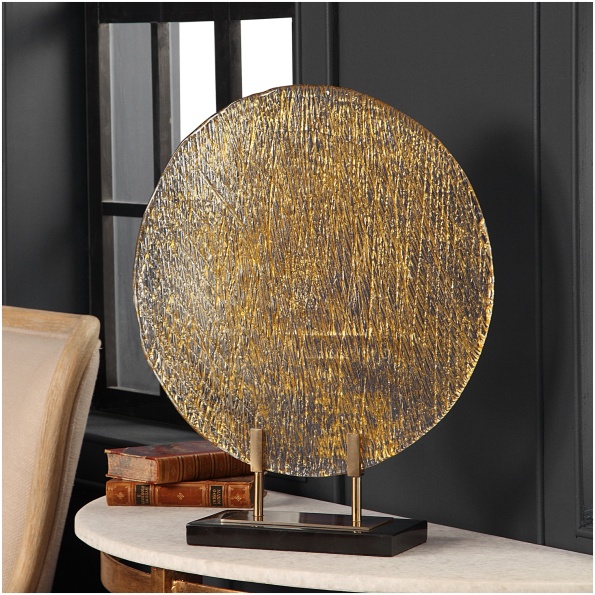 Uttermost Layan Art Glass Charger