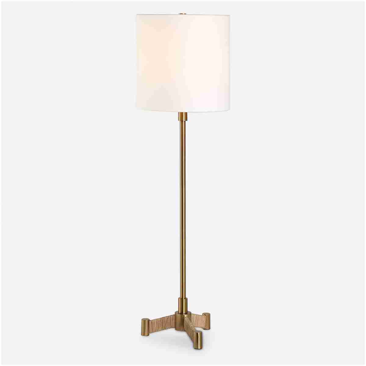 Lautoka-Brass Buffet Lamp