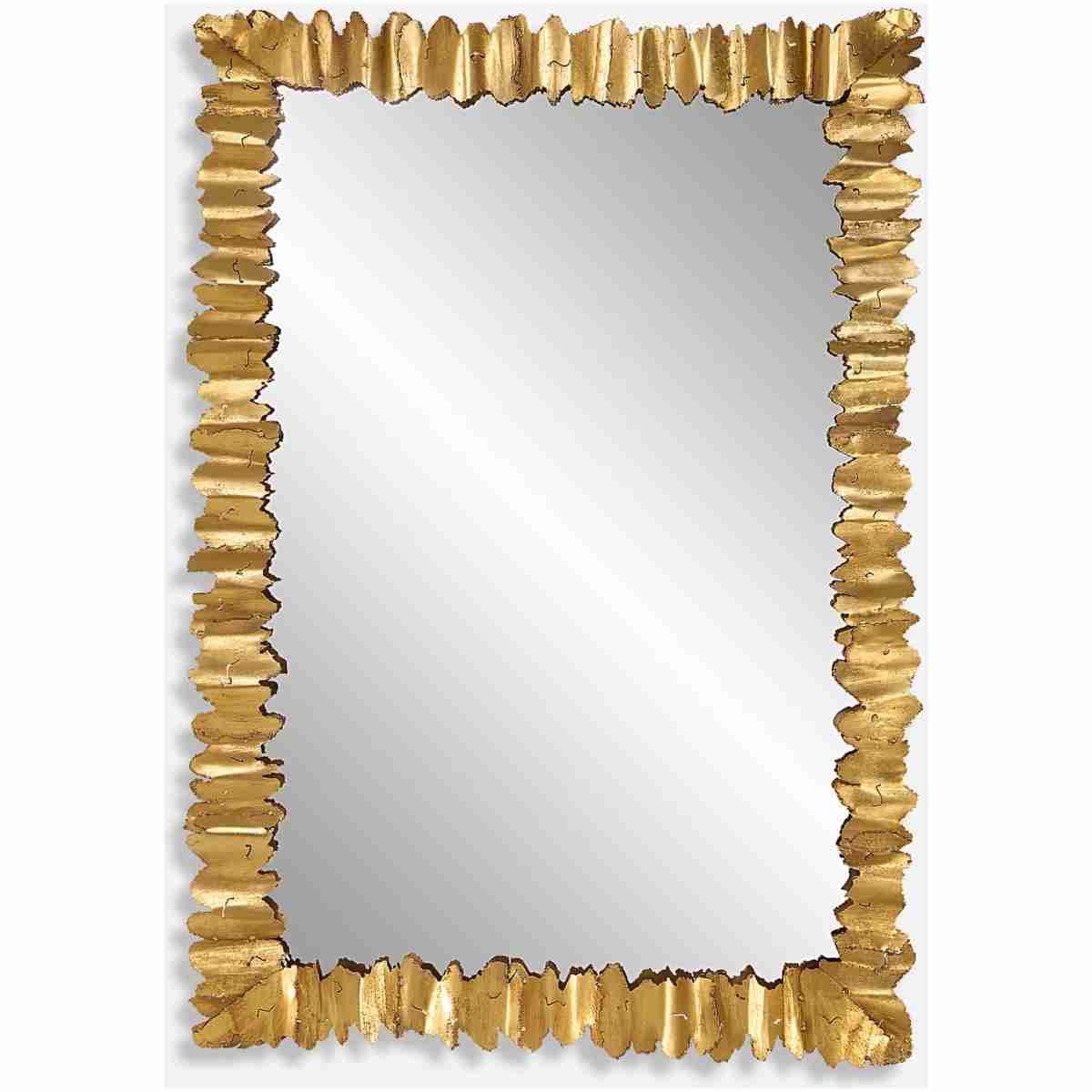 Lev-Antique Gold Mirror