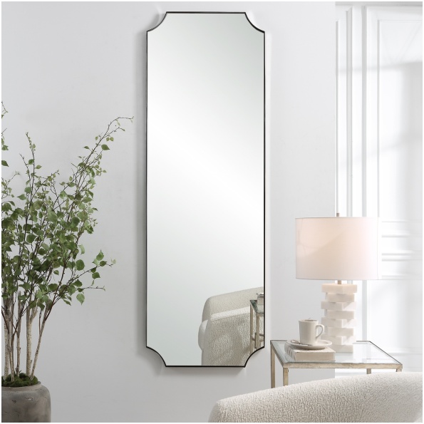 Uttermost Lennox Nickel Tall Mirror