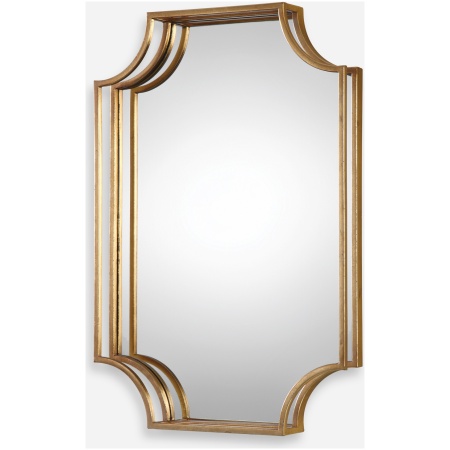 Lindee-Gold Wall Mirror