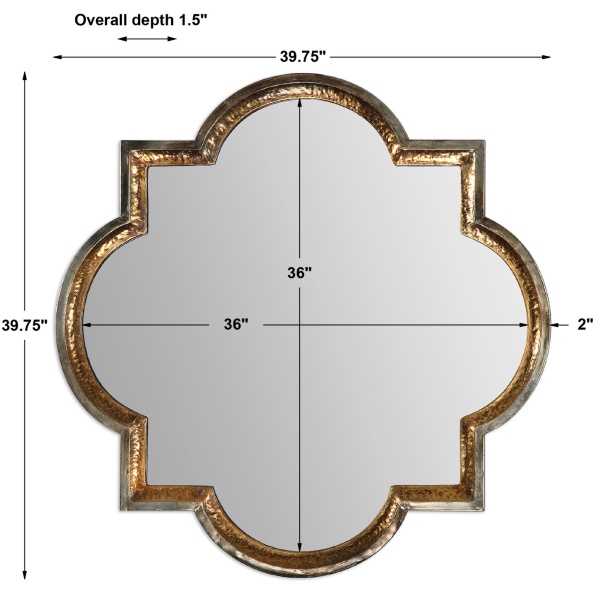 Lourosa Gold Mirror