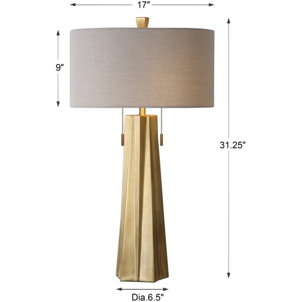 Maris Gold Table Lamp