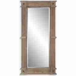 McAllister-Natural Wood Oversized Mirror