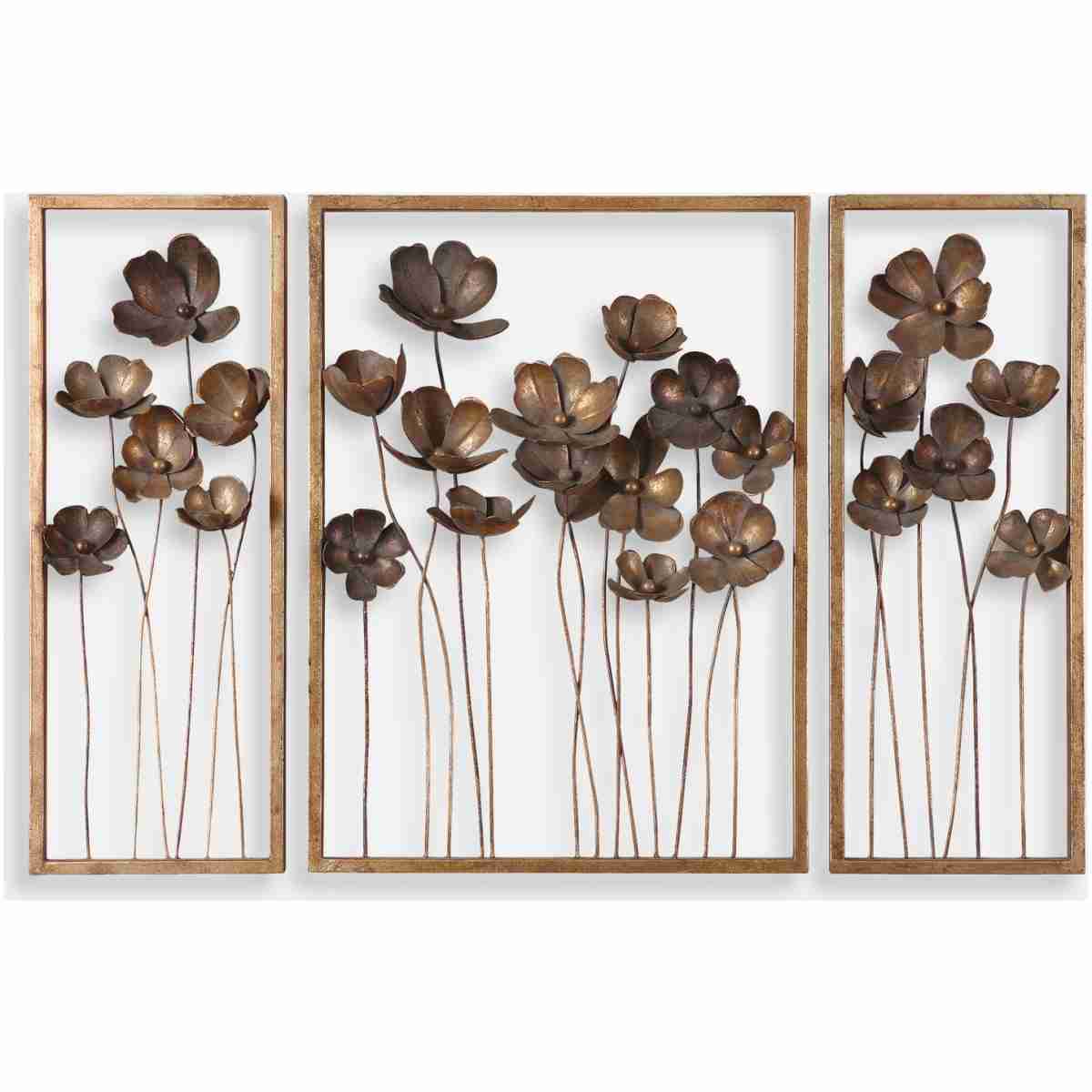 Metal Tulips-Wall Art