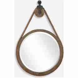 Melton-Round Pulley Mirror