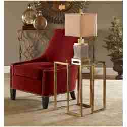 Uttermost Mirrin Accent Table