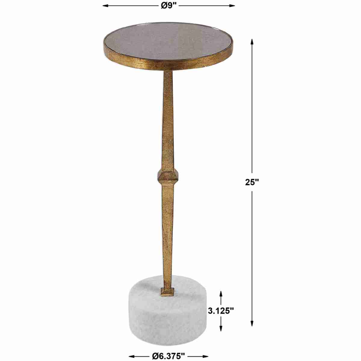 Miriam Round Accent Table