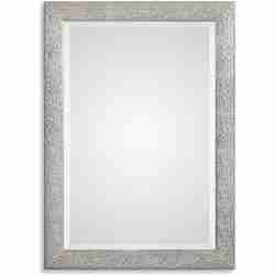 Mossley-Metallic Silver Mirror