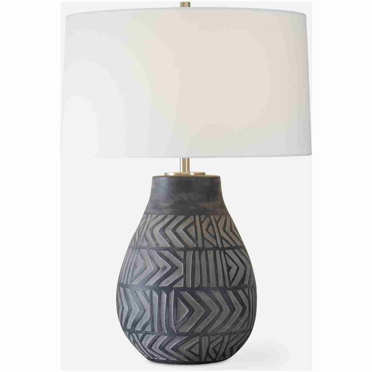 Natchez-Charcoal Table Lamp