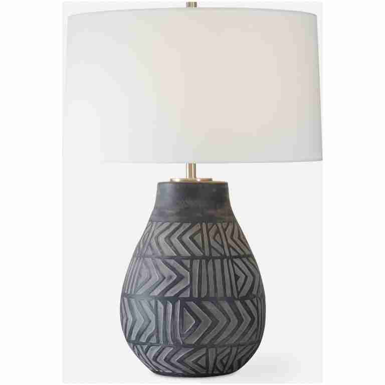 Natchez-Charcoal Table Lamp