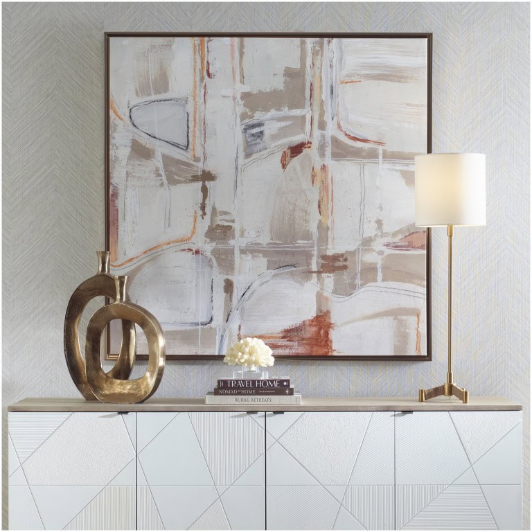 Uttermost Neutral Nirvana Abstract Canvas Art