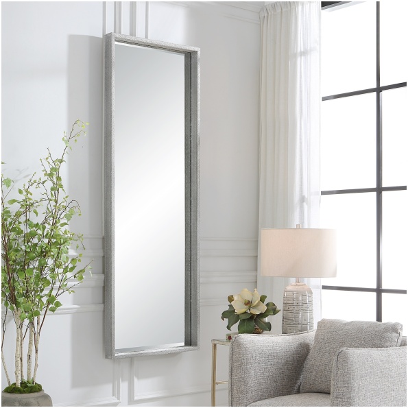 Uttermost Omega Oversized Silver Mirror