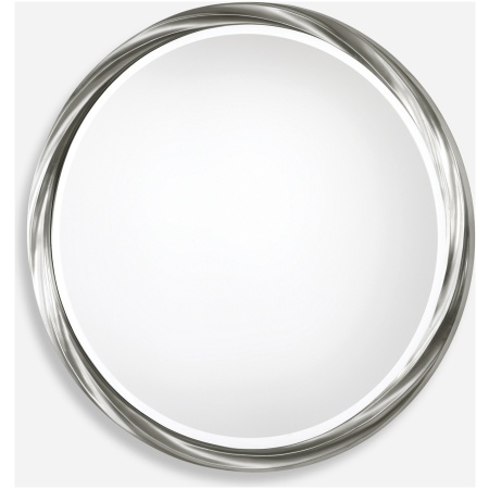 Orion-Silver Round Mirror