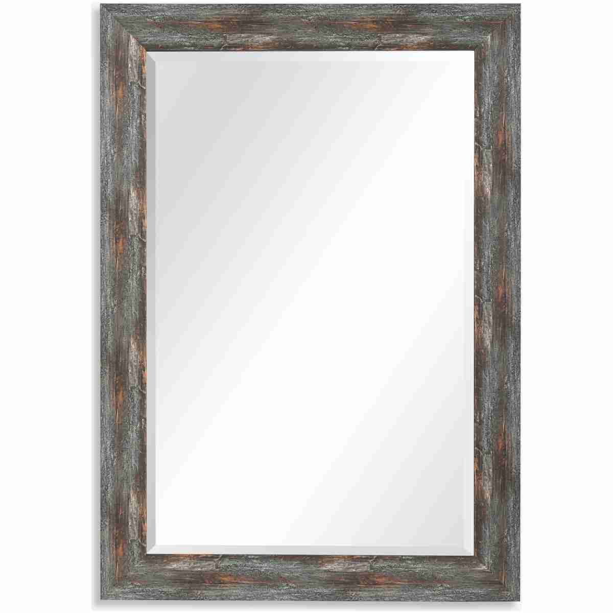 Owenby-Rustic Silver &Amp; Bronze Mirror