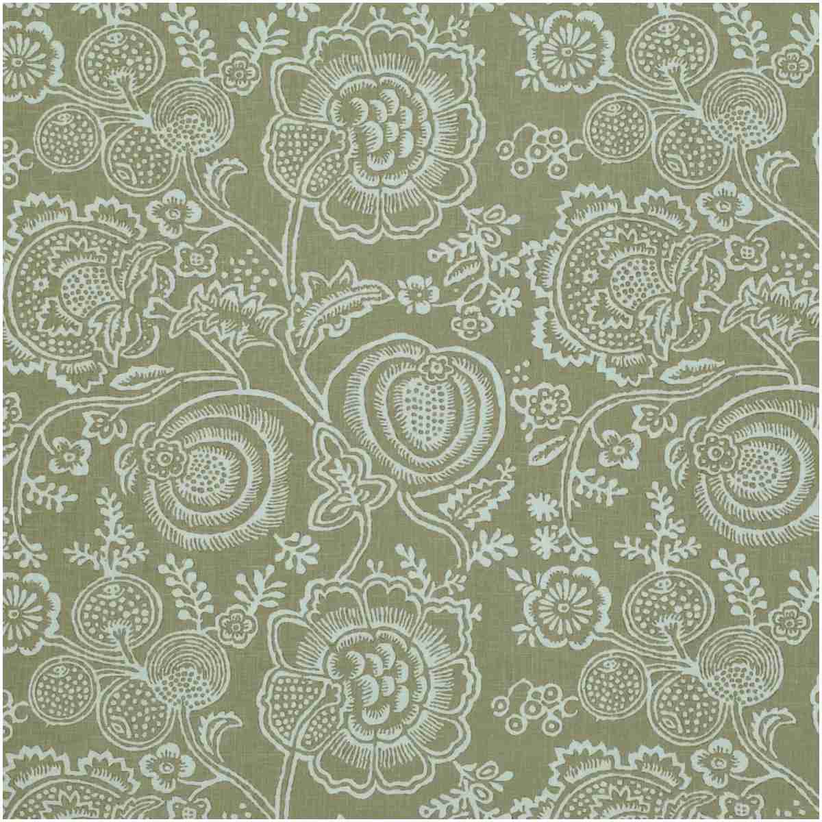 P-Heena/Natural - Prints Fabric Suitable For Drapery