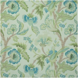 P-HELIZA/AQUA - Prints Fabric Suitable For Drapery