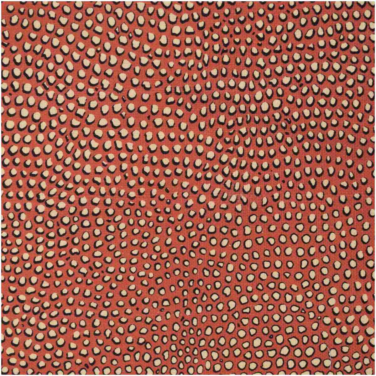 P-Hespots/Red - Prints Fabric Suitable For Drapery