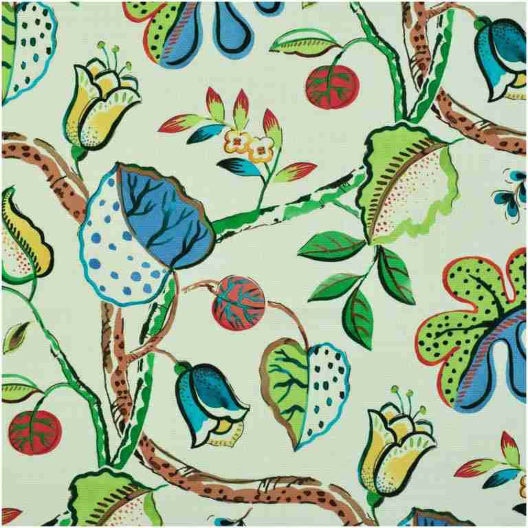 P-Paura/Primary - Prints Fabric Suitable For Drapery