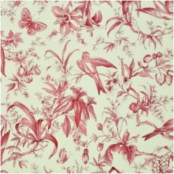 P-PUBON/RUBY - Prints Fabric Suitable For Drapery