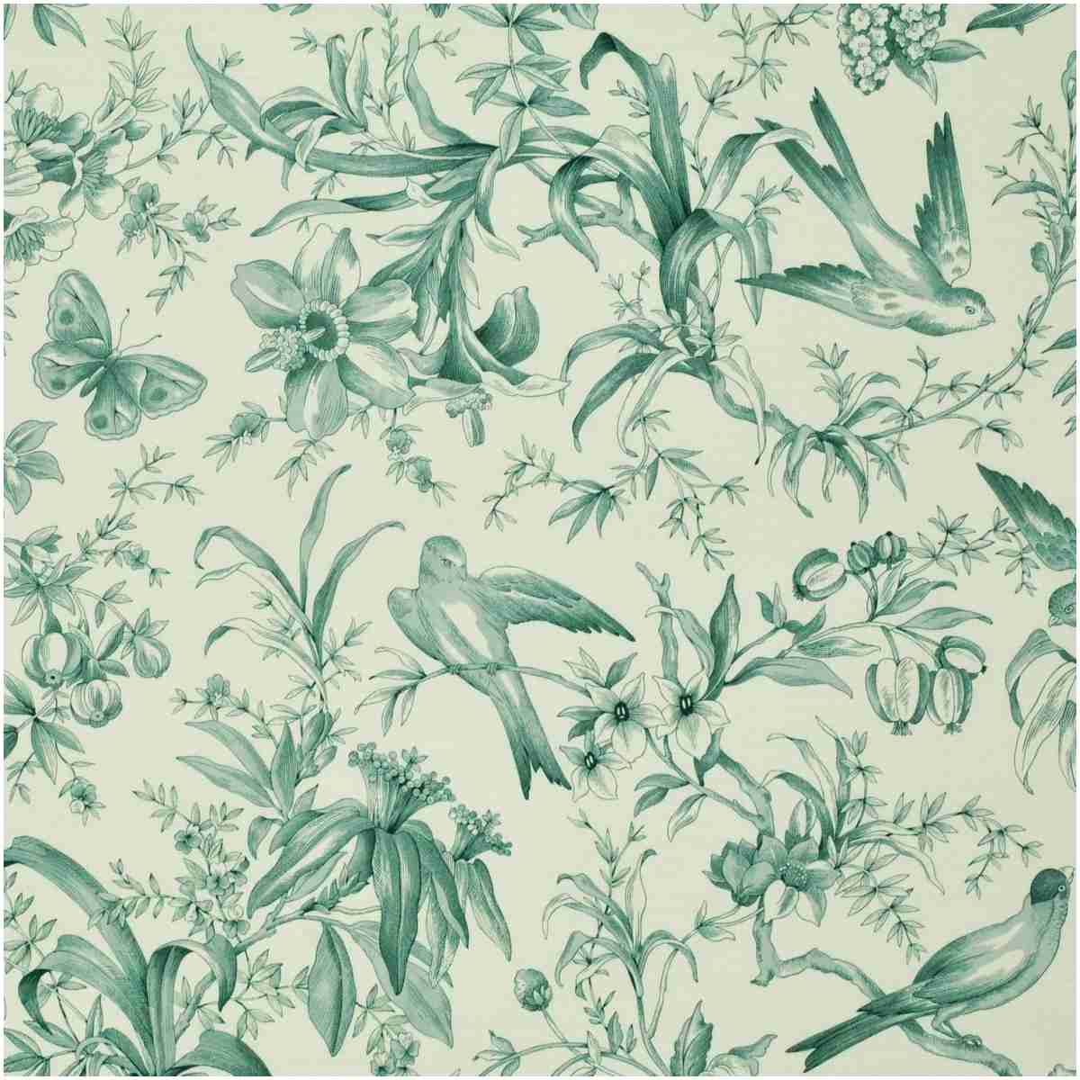 P-Pubon/Seafoam - Prints Fabric Suitable For Drapery