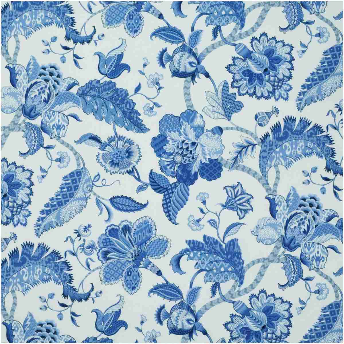 P-Sparta/Royal - Prints Fabric Suitable For Drapery