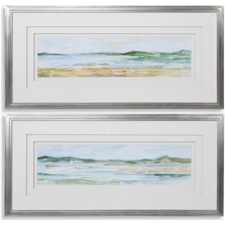Panoramic Seascape-Abstract Seascape Art