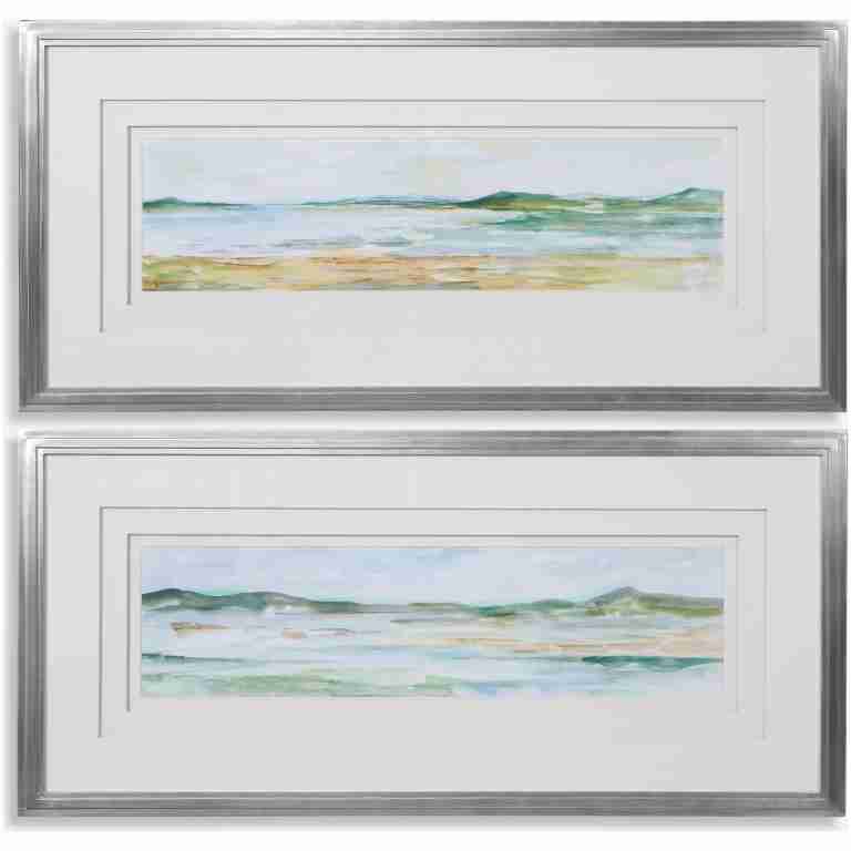 Panoramic Seascape-Abstract Seascape Art