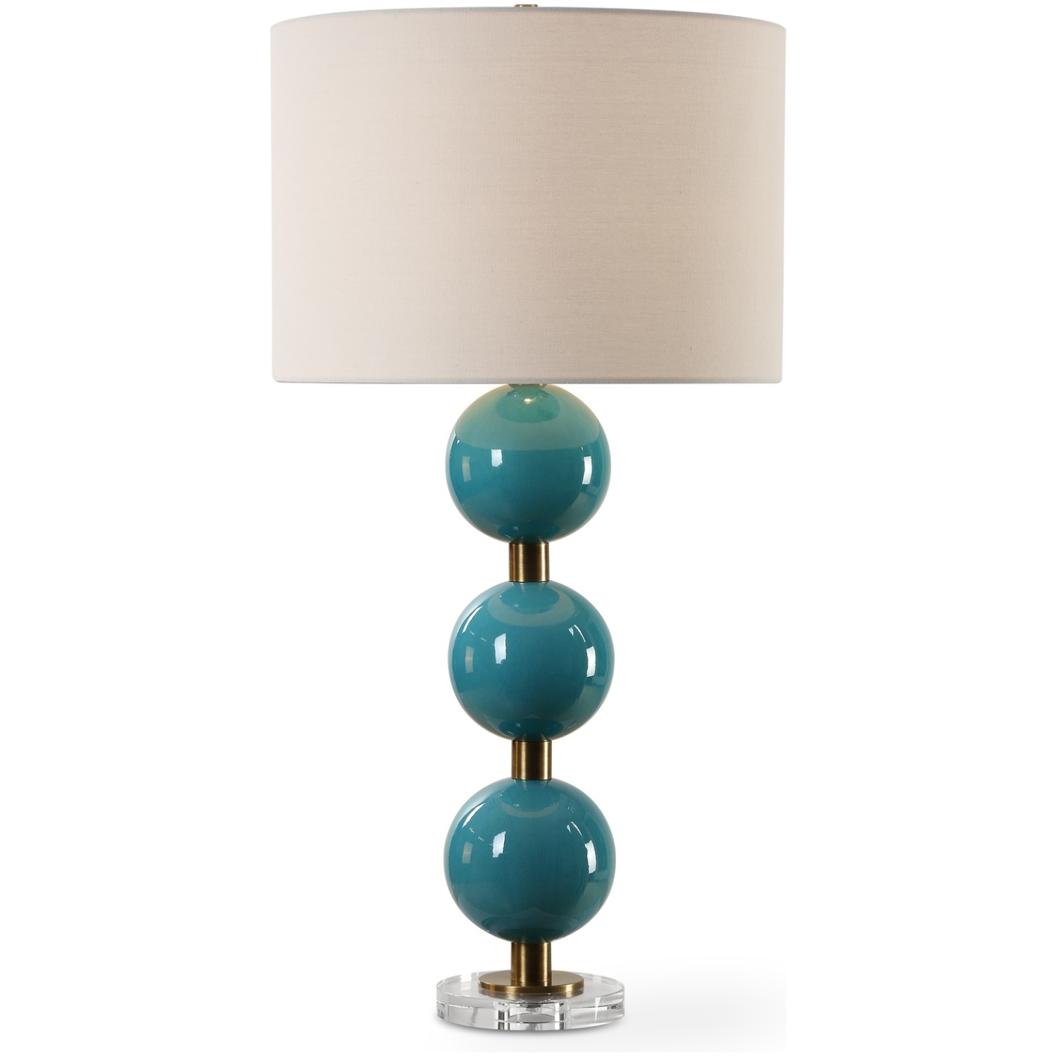 Palawan-Blue Glaze Table Lamp