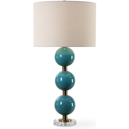 Palawan-Blue Glaze Table Lamp
