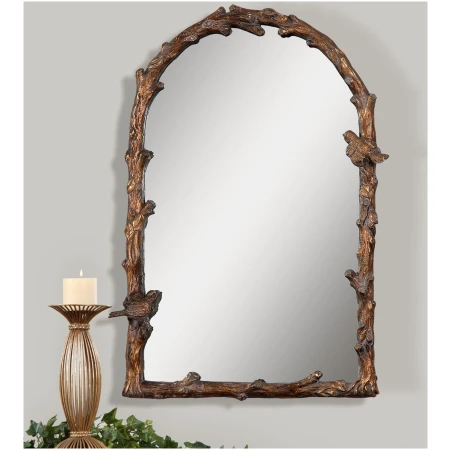 Uttermost Paza Antique Gold Arch Mirror