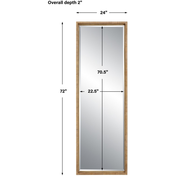 Paradise Rattan Mirror