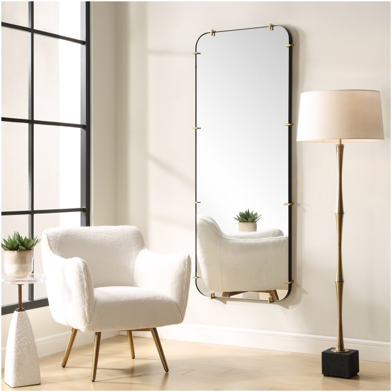 Uttermost Pali Industrial Dressing Mirror