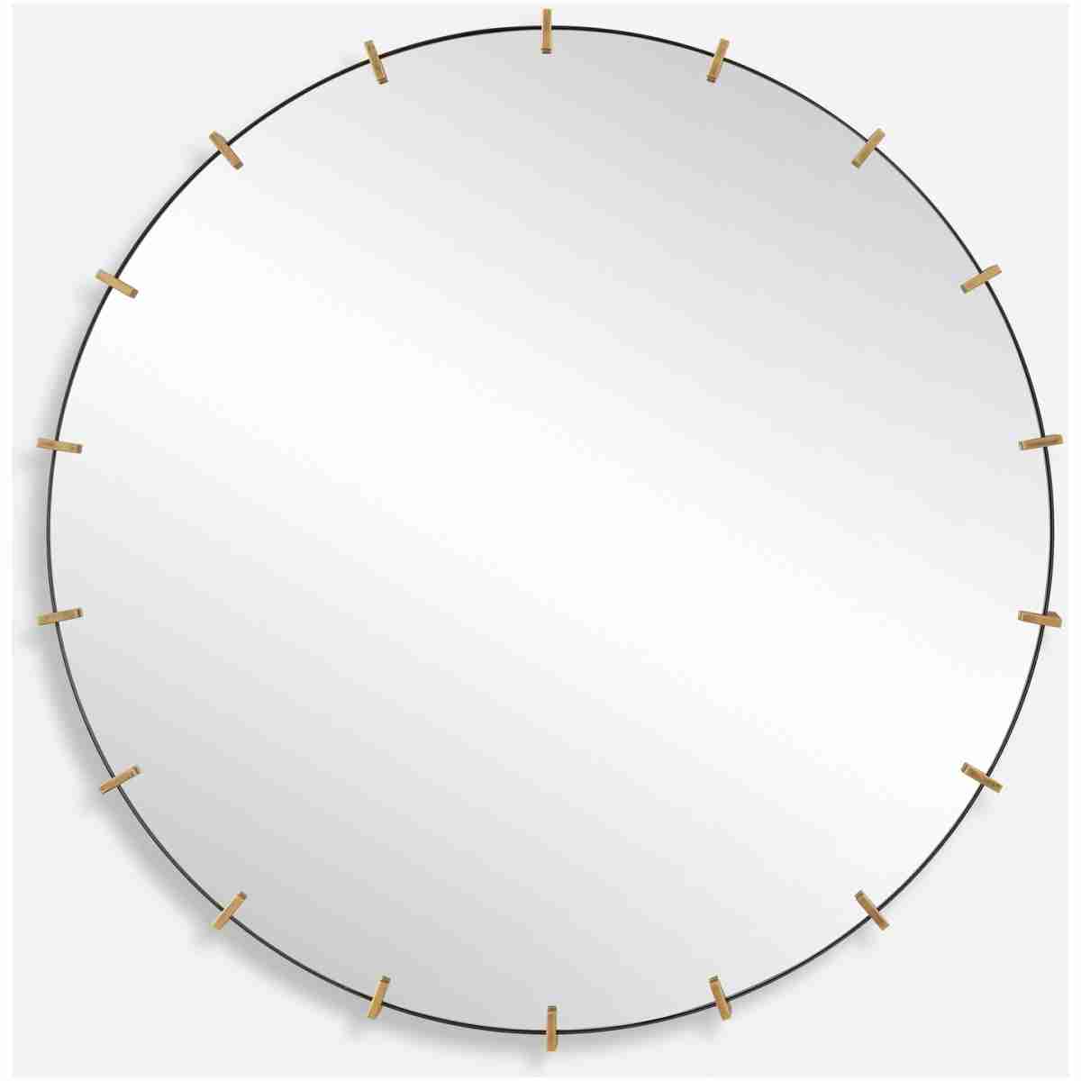 Pali-Industrial Round Mirror