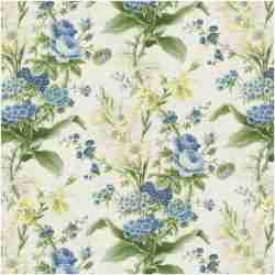 PK-CINDA/BLUE - Prints Fabric Suitable For Drapery