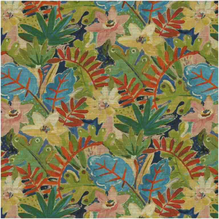 Pk-Priver/Jungle - Prints Fabric Suitable For Drapery