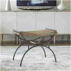 Uttermost Playa Seagrass Small Bench