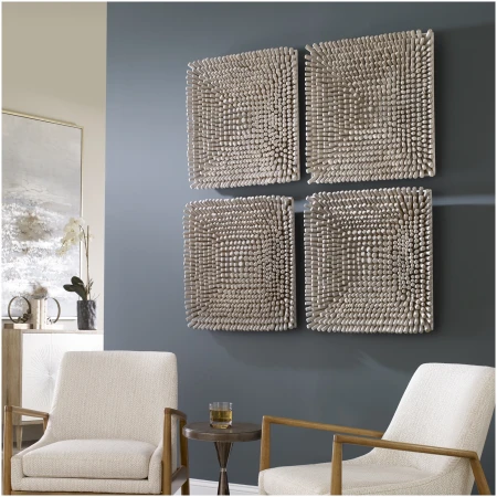 Uttermost Portside Wood Wall Panel