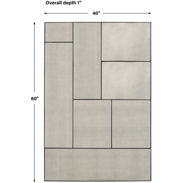 Puzzle Piece Oversized Mirror