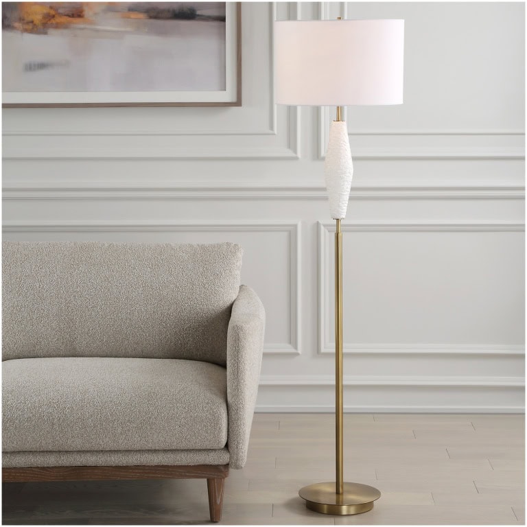 Uttermost Quite The Buzz Floor Lamp