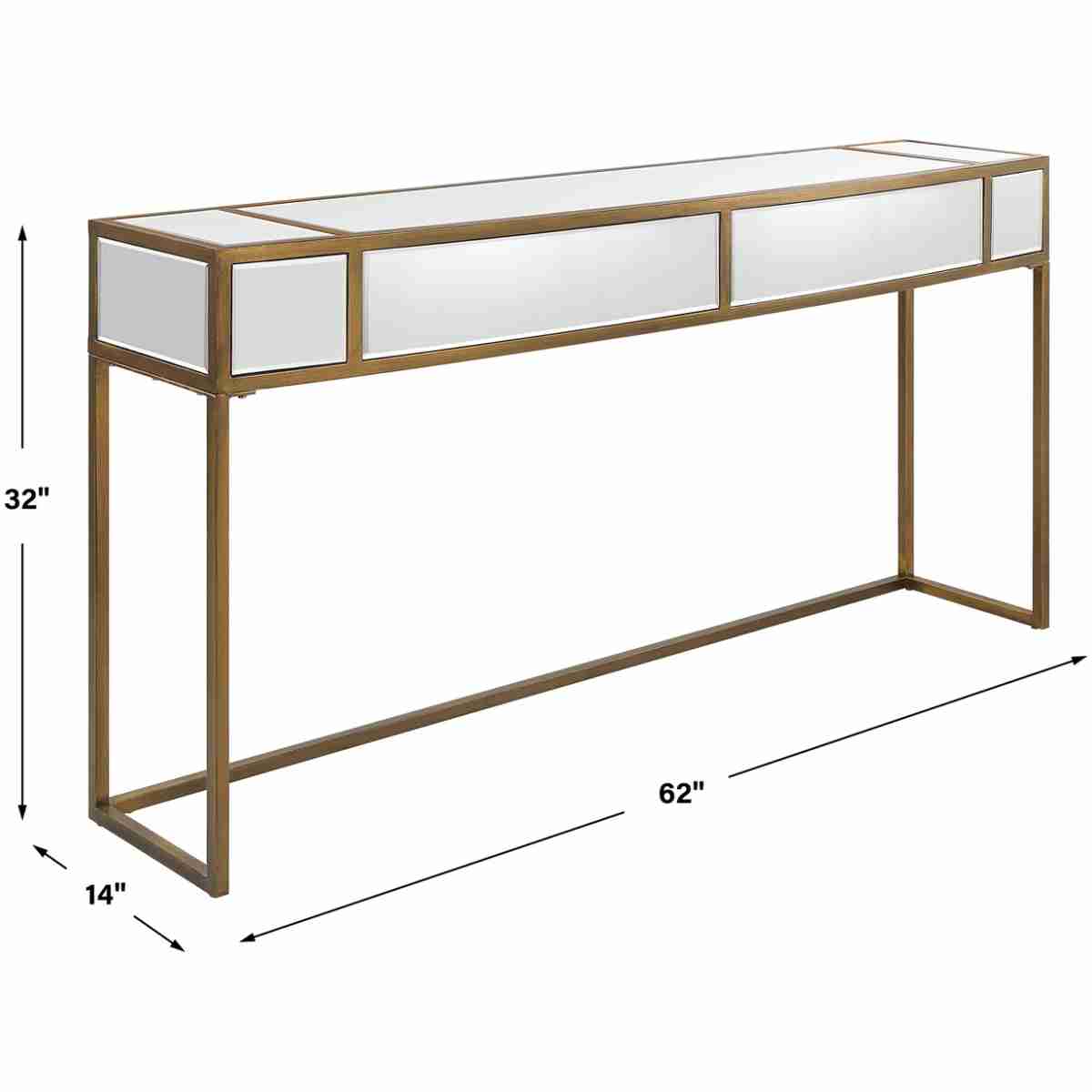 Reflect Mirrored Console Table