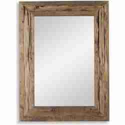 Rennick-Rustic Wood Mirror