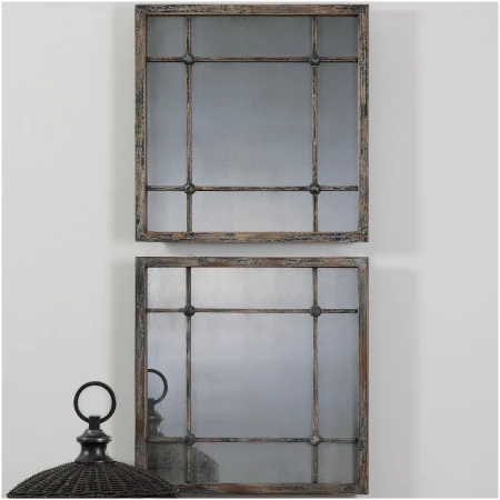 Uttermost Saragano Square Mirrors Set/2