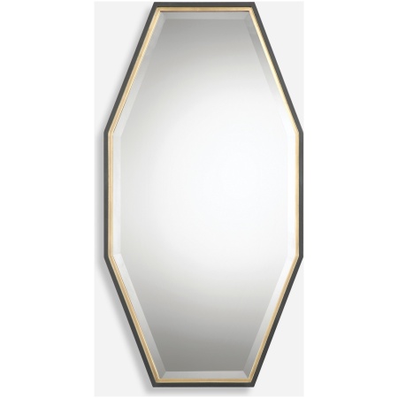 Savion-Gold Octagon Mirror