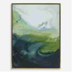 Serene Green-Abstract Art