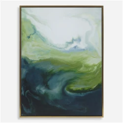 Serene Green-Abstract Art