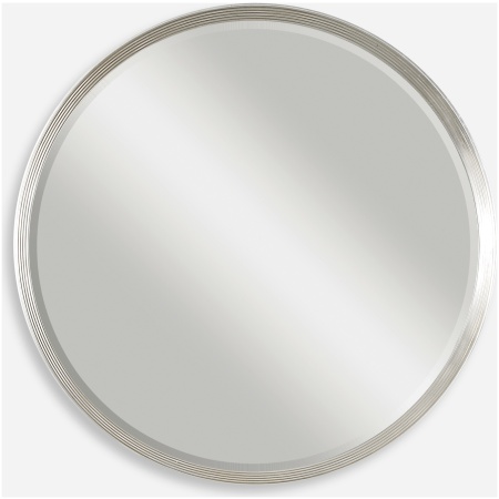 Serenza-Round Silver Mirrors