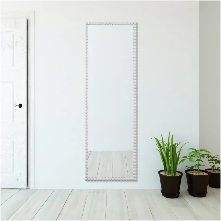 Uttermost Serna White Tall Mirror