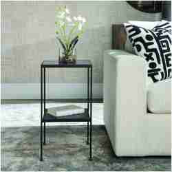 Uttermost Sherwood Square Marble Accent Table